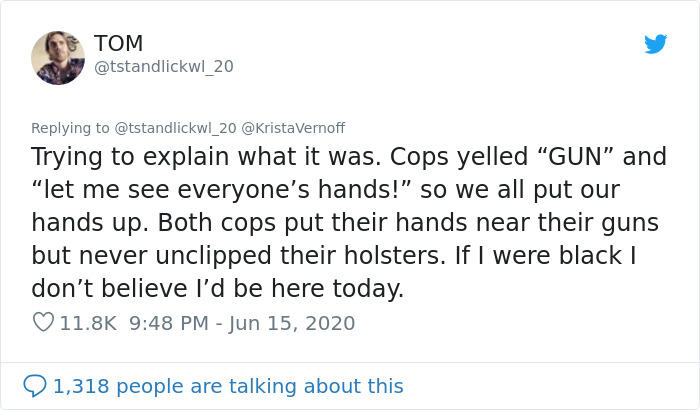 Woman Shares All The Crimes She's Committed Despite Having No Criminal Record To Illustrate White Privilege