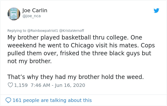 Woman Shares All The Crimes She's Committed Despite Having No Criminal Record To Illustrate White Privilege