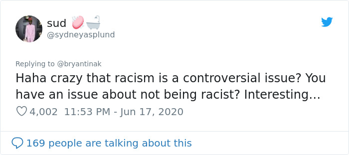 Customer Gets So Upset Over Waiter Wearing A 'Don't Be Racist' T-Shirt That He Leaves A Negative Review, And Now Everyone Is Trolling Him