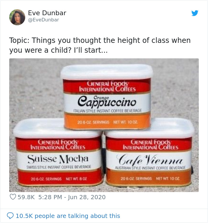 Twitter-Question-High-Class-Products-Childhood