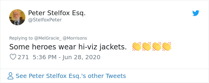 Security Guard For A Morrisons Store Goes Viral For Shielding A Waiting Dog From The Rain With His Umbrella Security Guard For A Morrisons Store Goes Viral For Shielding A Waiting Dog From The Rain With His Umbrella