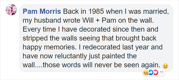Woman Strips Down Wallpaper, Finds A Piece Of Advice From 1997 From The Previous Owner Underneath It
