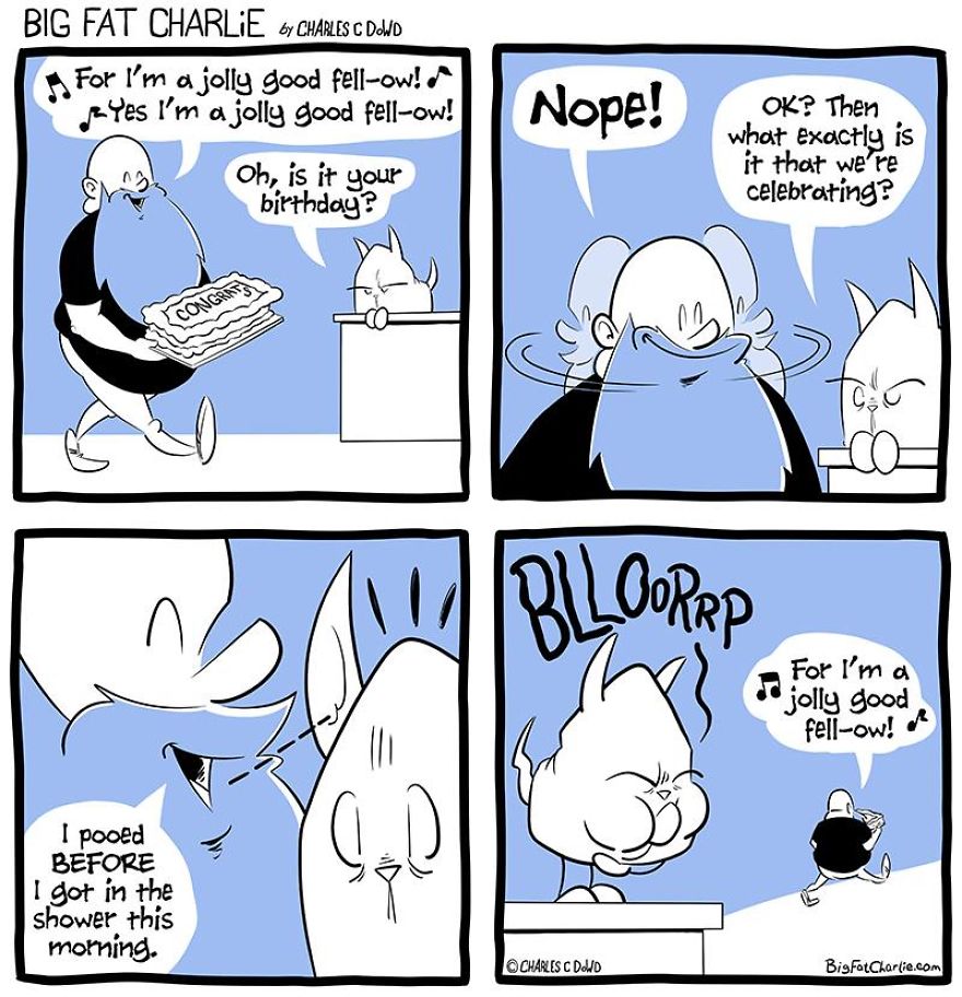 13 Comics About Being Fat, Having Diabetes, And A Cat