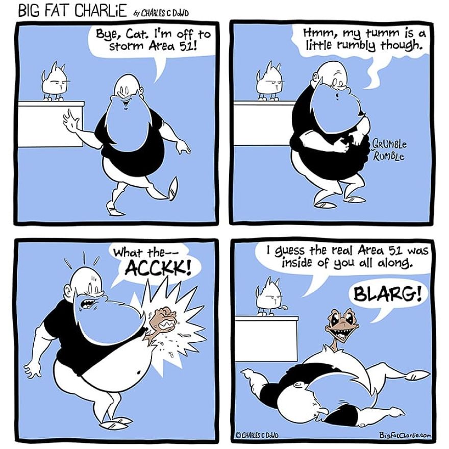 13 Comics About Being Fat, Having Diabetes, And A Cat