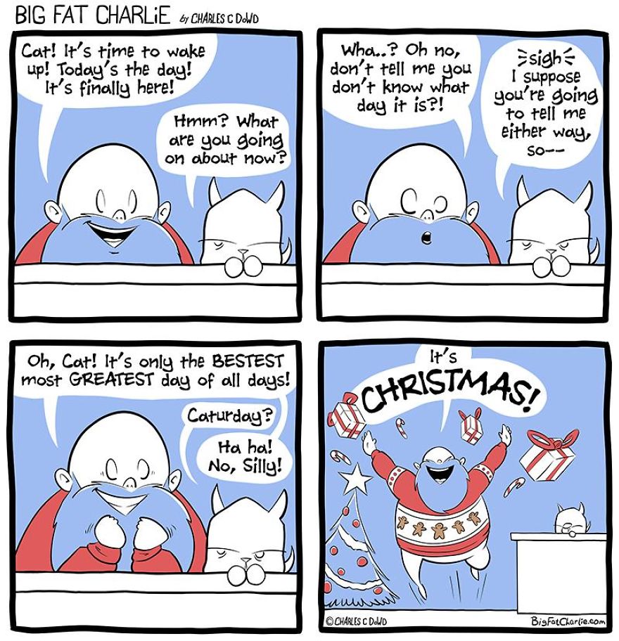 13 Comics About Being Fat, Having Diabetes, And A Cat