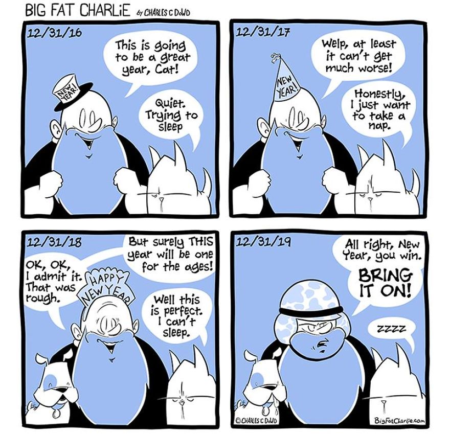 13 Comics About Being Fat, Having Diabetes, And A Cat