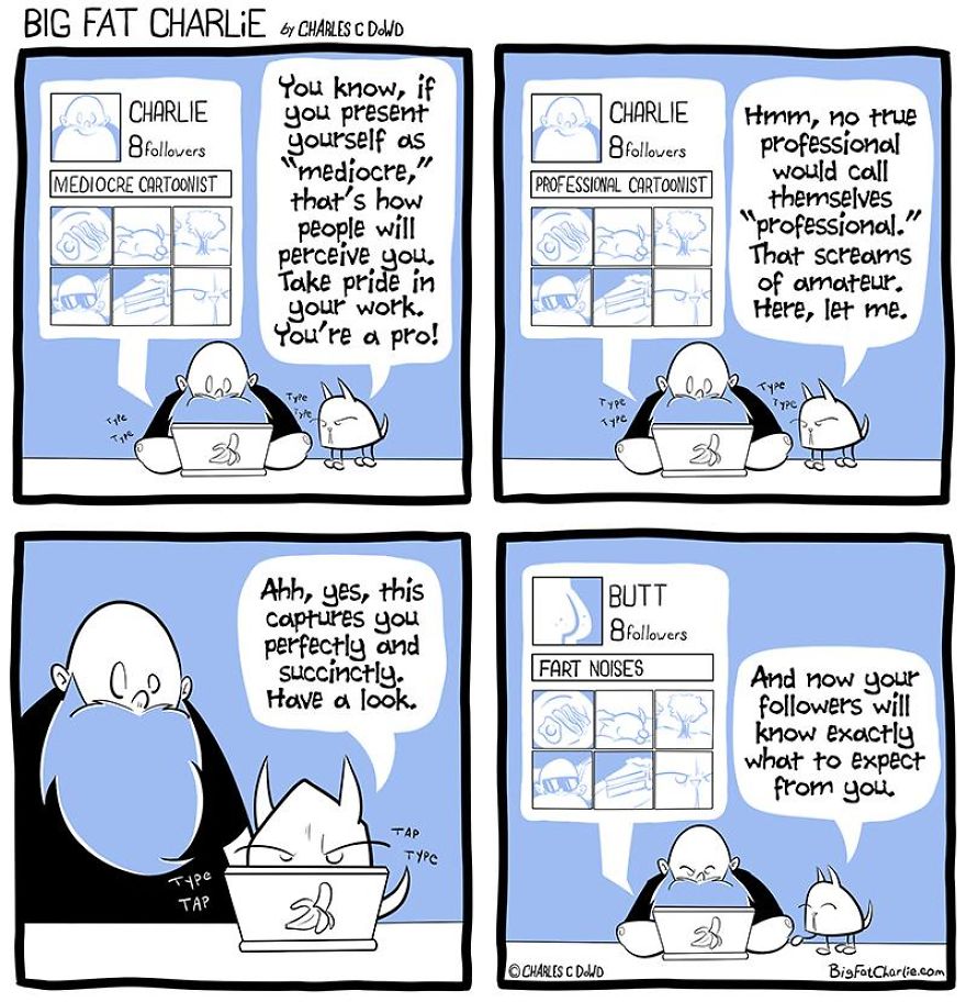 13 Comics About Being Fat, Having Diabetes, And A Cat