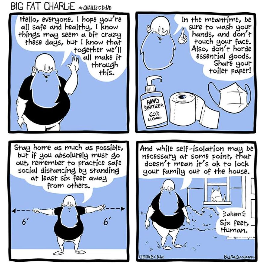 13 Comics About Being Fat, Having Diabetes, And A Cat