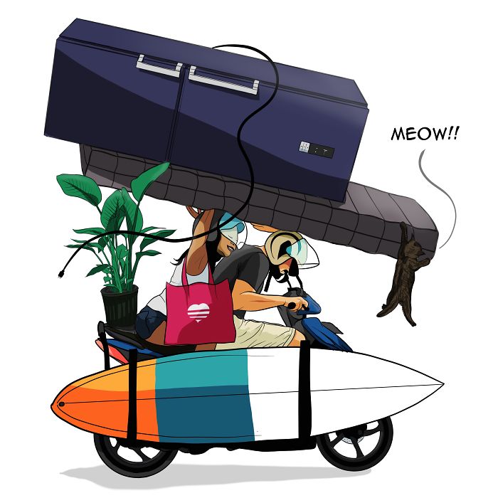 How To Move Stuff Around Bali