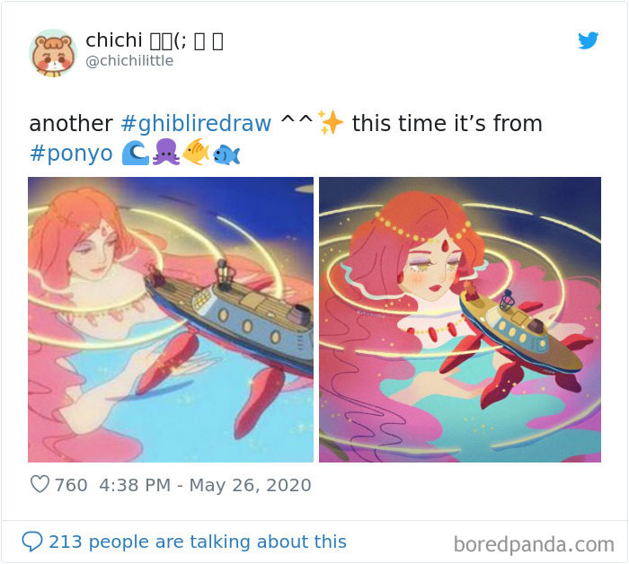 Redrawing-Ghibli-Art