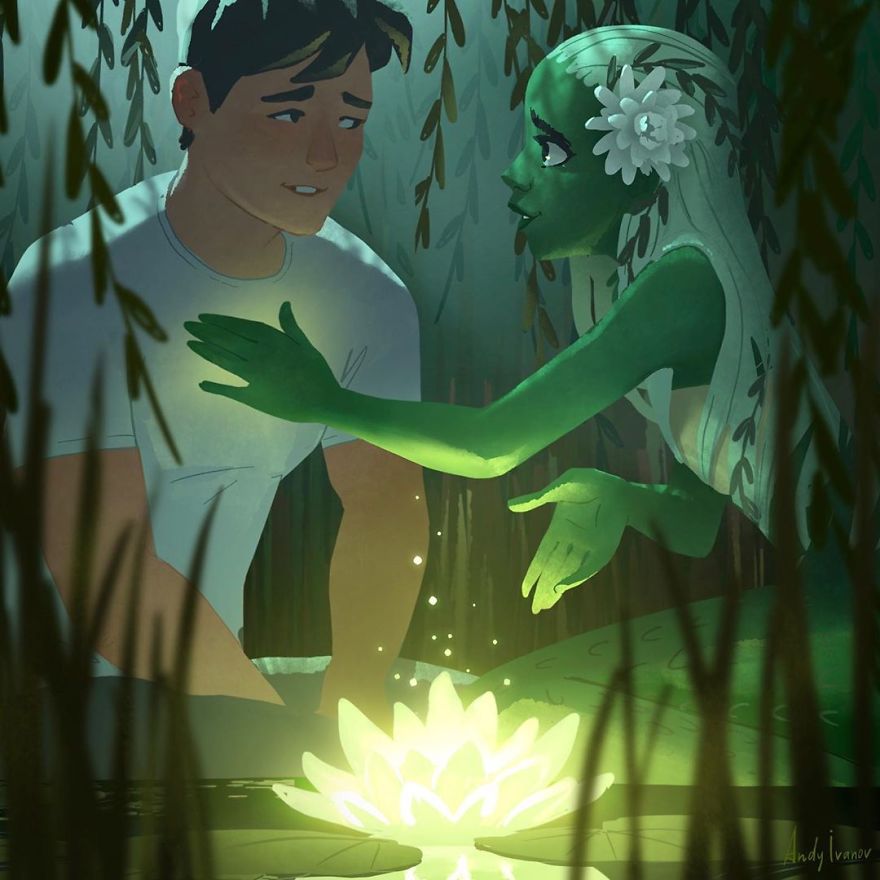 Artist Shares The Sequel Of The Green Mermaid Story That Hit People In The Feels Artist Shares The Sequel Of The Green Mermaid Story That Hit People In The Feels