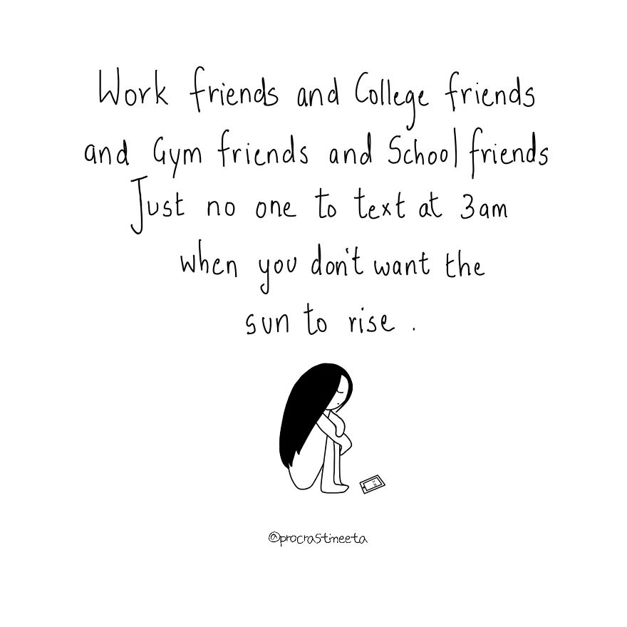 Not Alone. But Lonely.