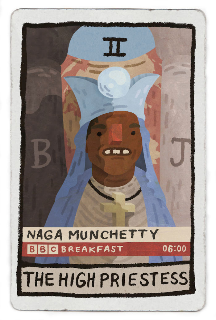 The High Priestess - As Portrayed By Naga Munchetty, Keeping Us Up To Date And Shooting Down The Neigh-Sayers In Fabulous Style