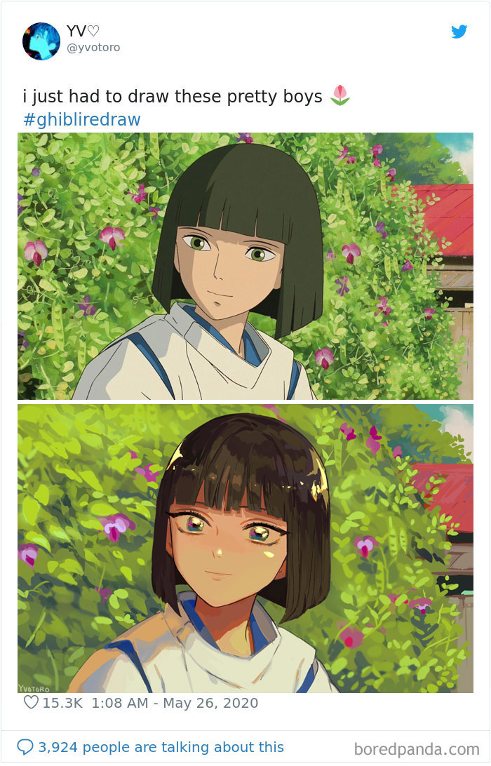 Redrawing-Ghibli-Art