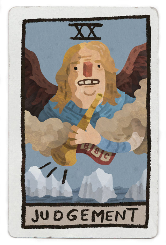 Judgement - As Portrayed By Victoria Derbyshire Who Cast Her Stern Glare Over Anyone Bold Enough To Be Interviewed Live On TV