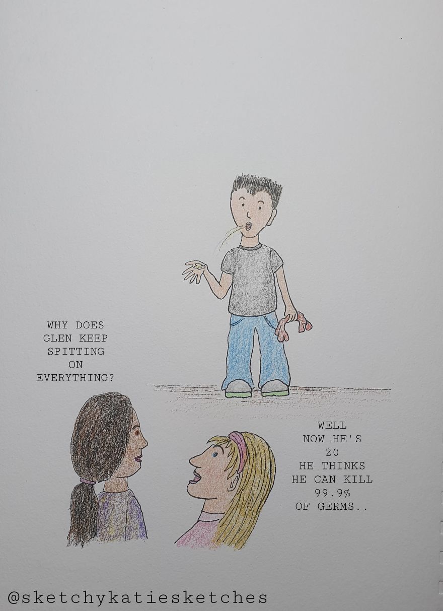 I Illustrate My Quirky Thoughts (4 Pics)