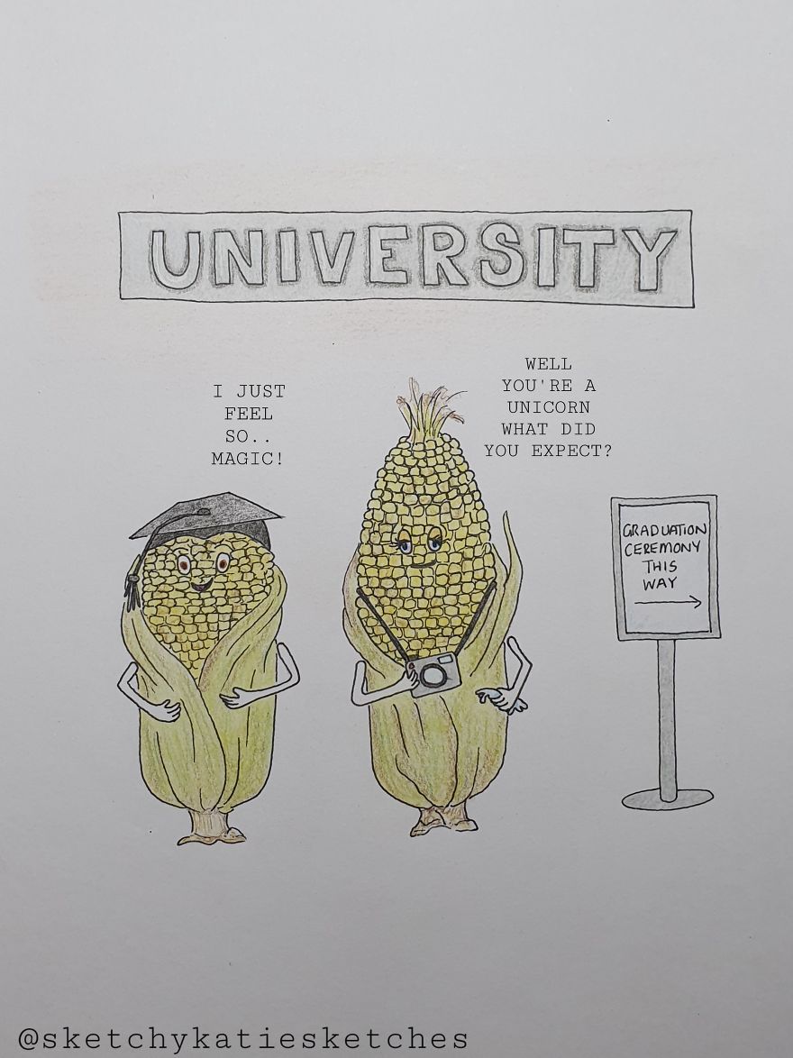 I Illustrate My Quirky Thoughts (4 Pics)