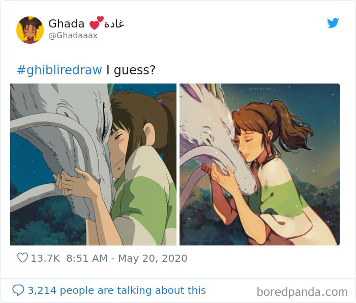 Redrawing-Ghibli-Art