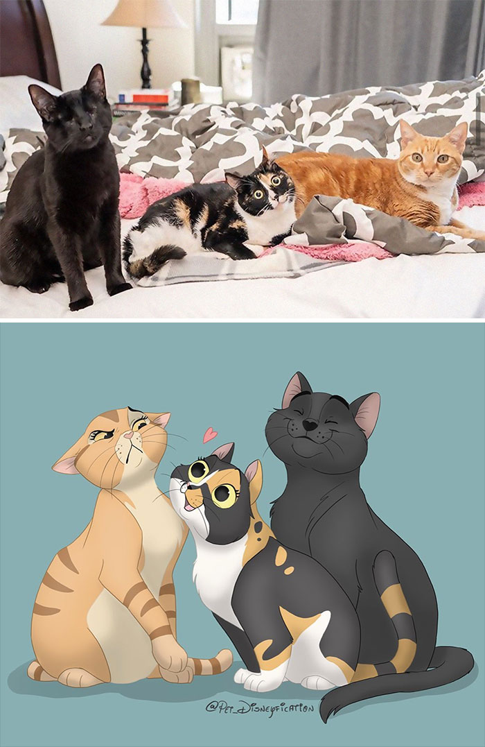 Artist-Turns-Pets-Disney-Characters-Pet-Disneyfication
