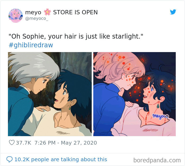 Redrawing-Ghibli-Art