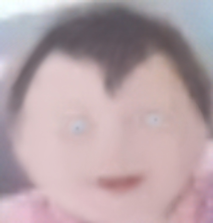 I Own This Super Creepy Baby Doll Painting Sort Of Thing