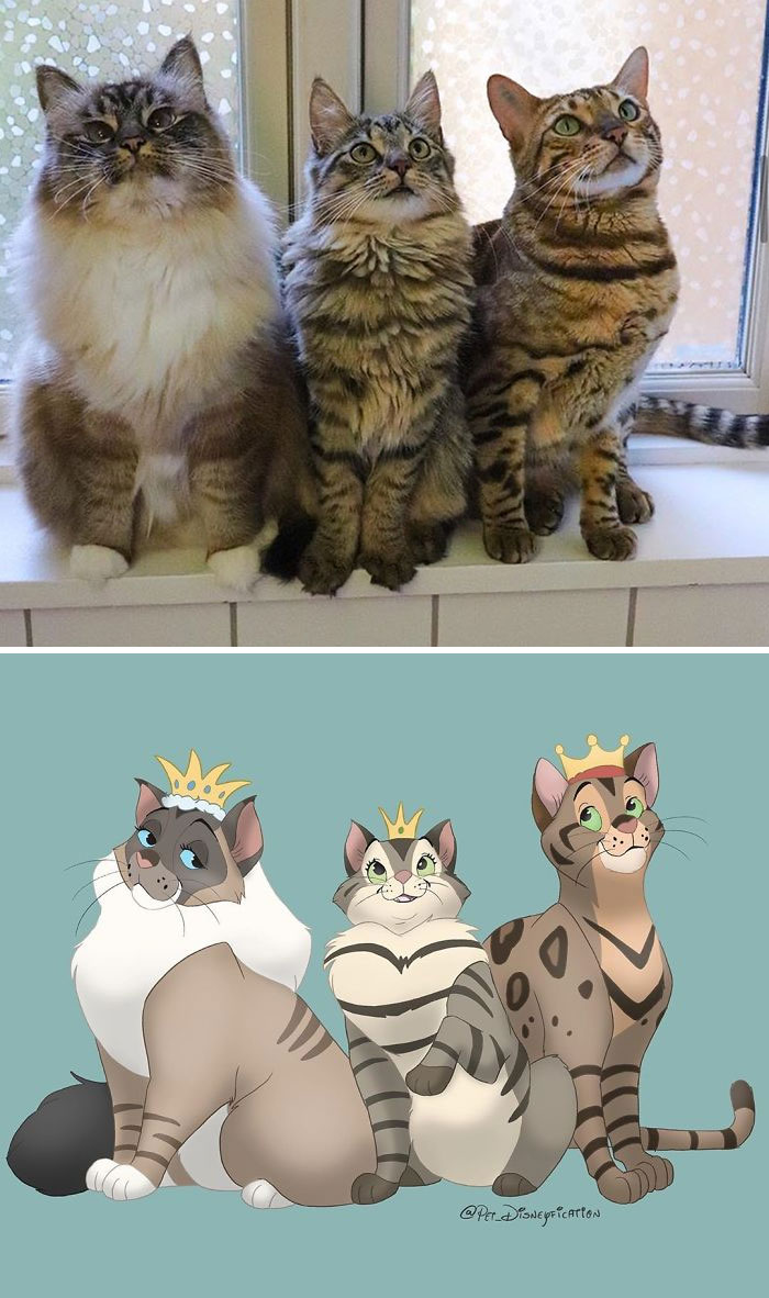 Artist-Turns-Pets-Disney-Characters-Pet-Disneyfication