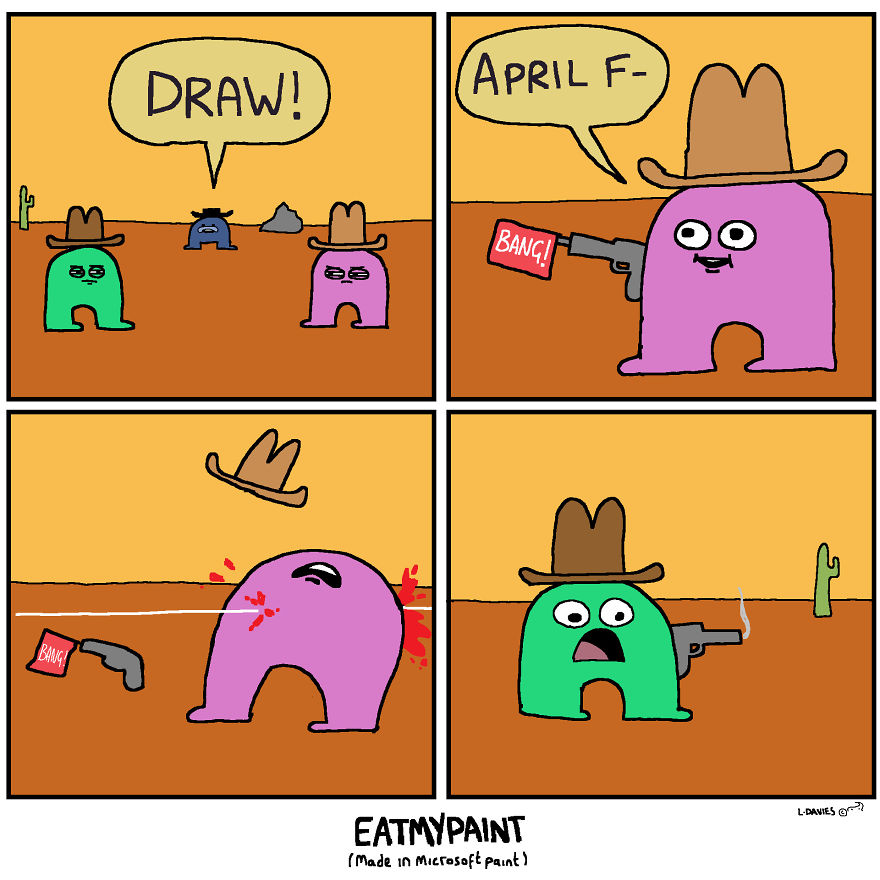 25 Comics I Made In Microsoft Paint To Brighten Your Day