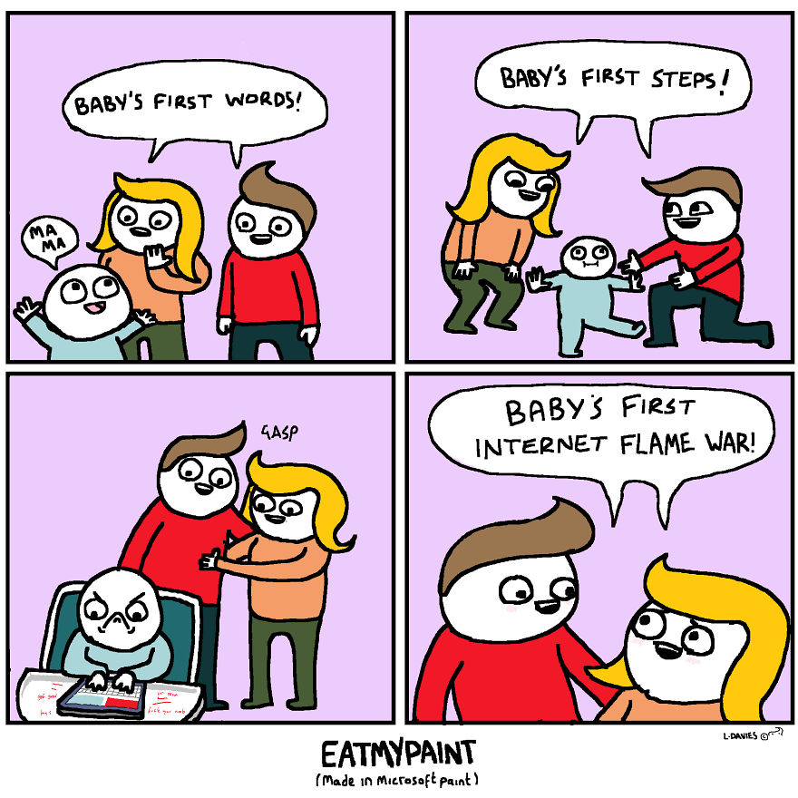 25 Comics I Made In Microsoft Paint To Brighten Your Day