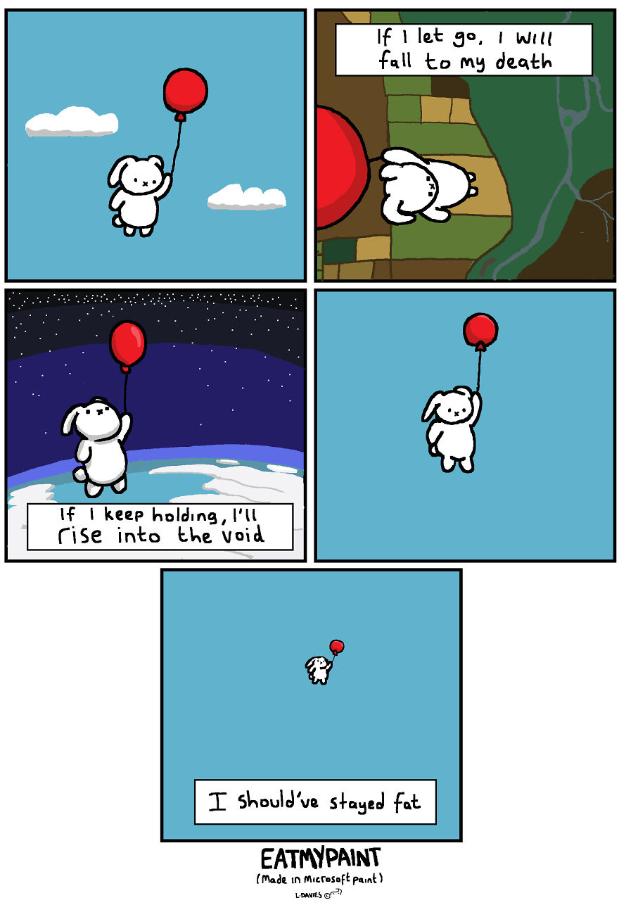 25 Comics I Made In Microsoft Paint To Brighten Your Day