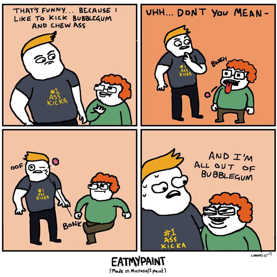 25 Comics I Made In Microsoft Paint To Brighten Your Day