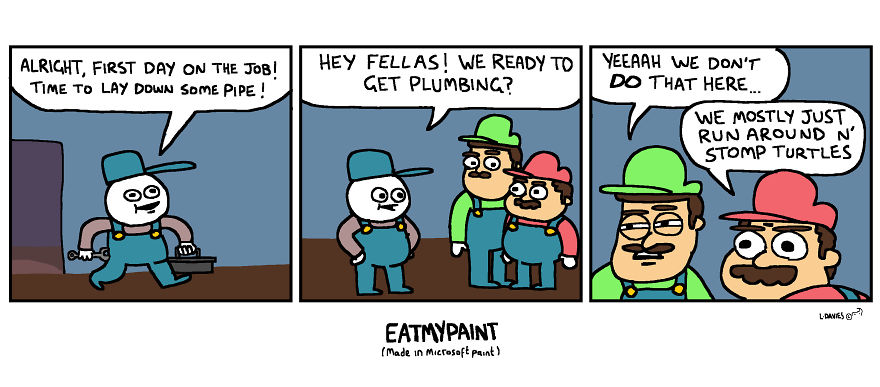 25 Comics I Made In Microsoft Paint To Brighten Your Day