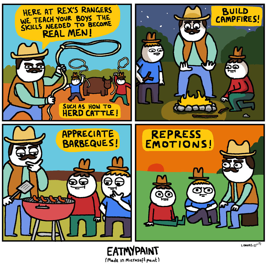 25 Comics I Made In Microsoft Paint To Brighten Your Day