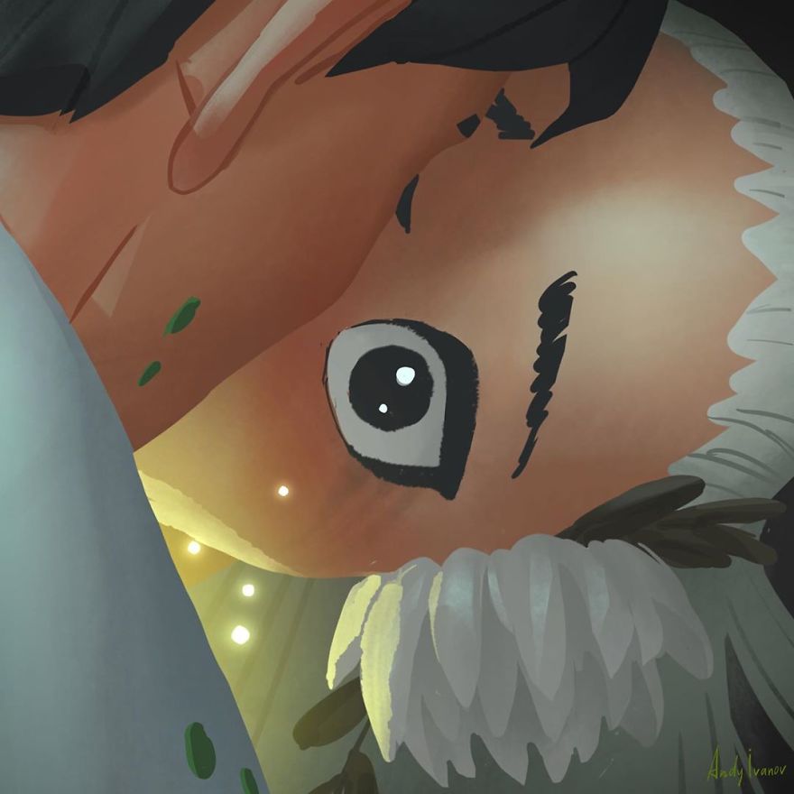 Artist Shares The Sequel Of The Green Mermaid Story That Hit People In The Feels Artist Shares The Sequel Of The Green Mermaid Story That Hit People In The Feels