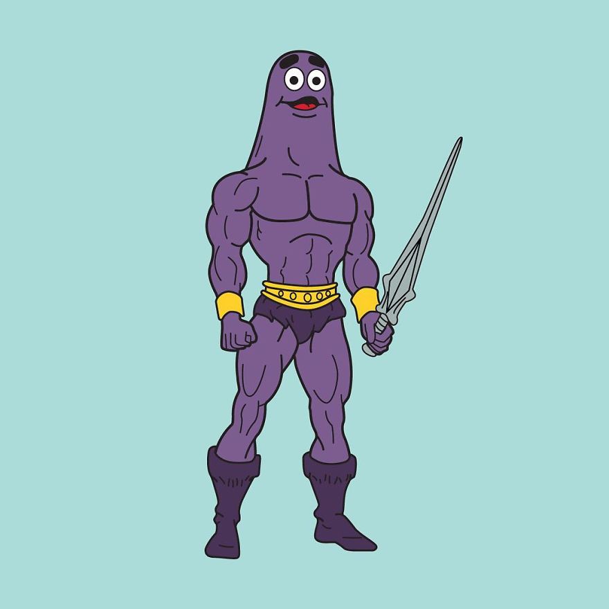 This Artist Makes Incredible Mixes Of Characters From Pop Culture