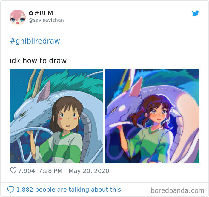 Redrawing-Ghibli-Art