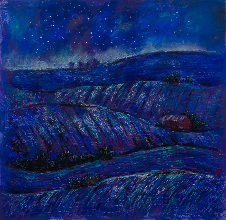 I Painted Paintings About The Chanting Of Nature For A Whole Year