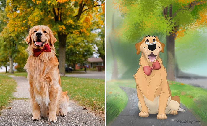 Artist-Turns-Pets-Disney-Characters-Pet-Disneyfication