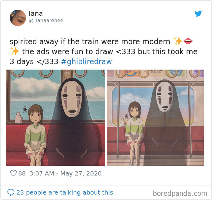 Redrawing-Ghibli-Art