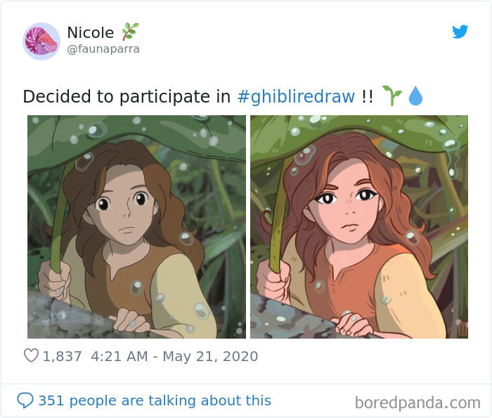 Redrawing-Ghibli-Art