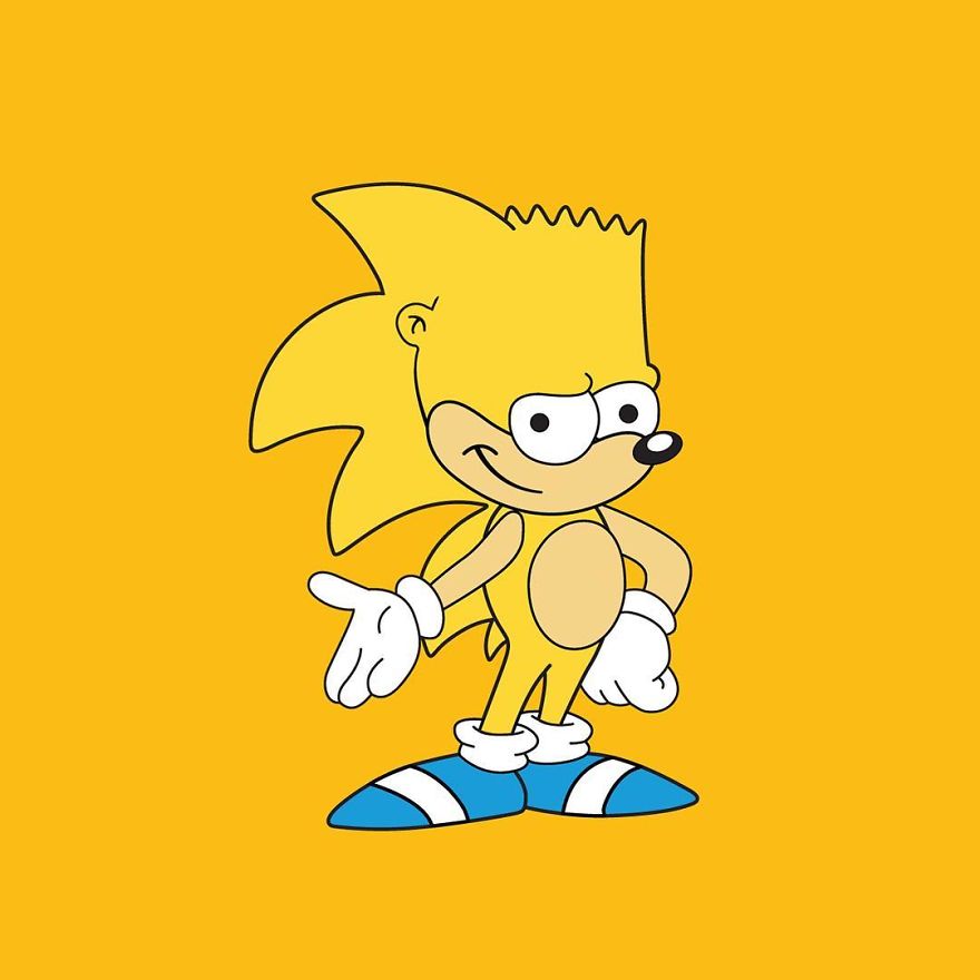 This Artist Makes Incredible Mixes Of Characters From Pop Culture