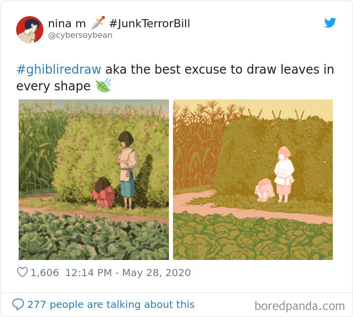 Redrawing-Ghibli-Art