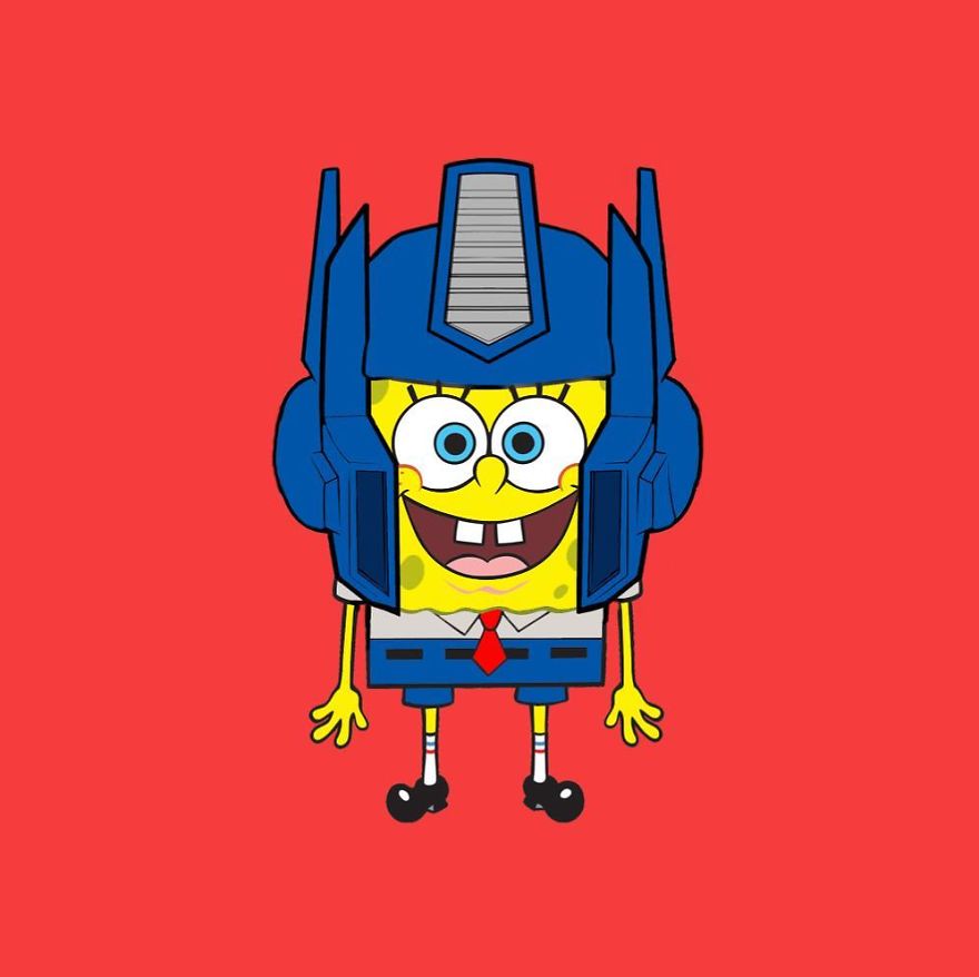 This Artist Makes Incredible Mixes Of Characters From Pop Culture