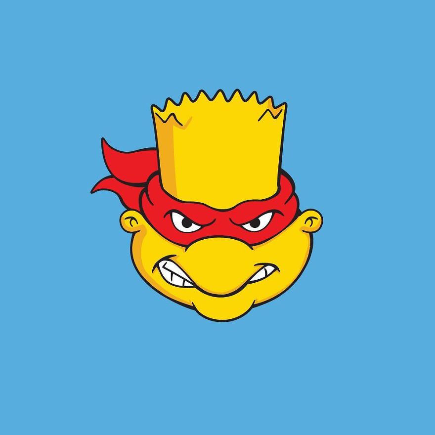 This Artist Makes Incredible Mixes Of Characters From Pop Culture