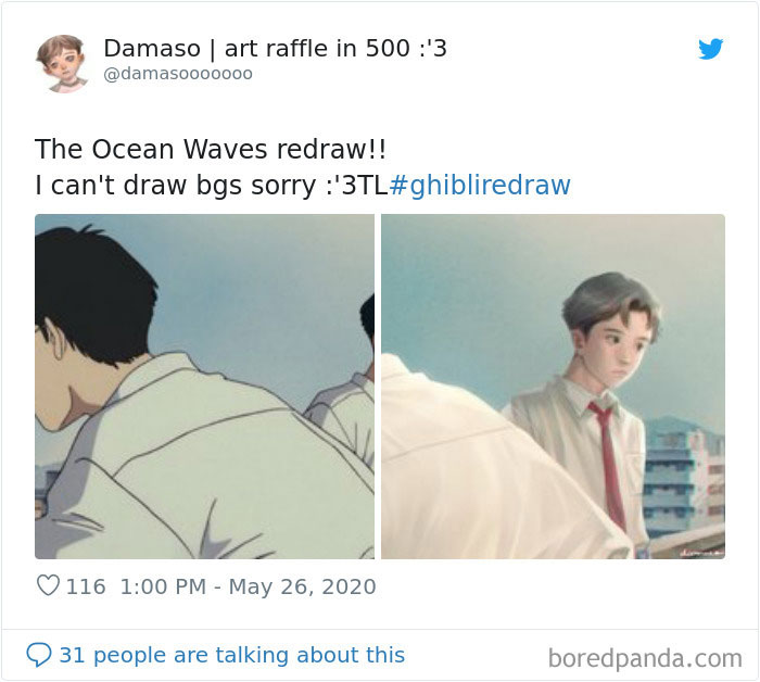 Redrawing-Ghibli-Art