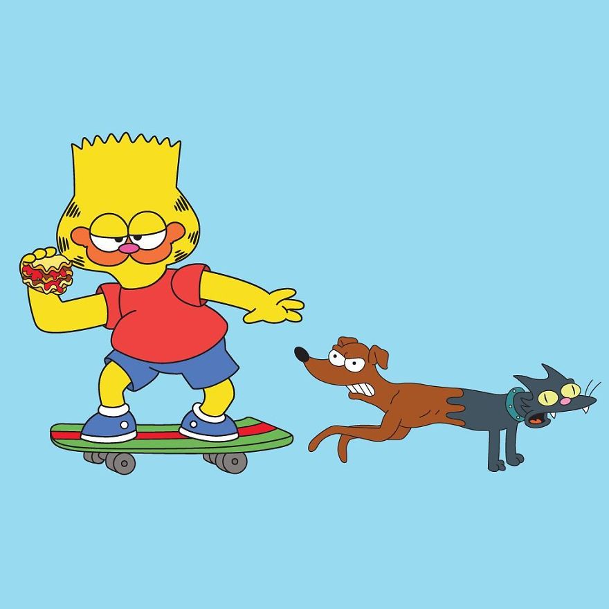 This Artist Makes Incredible Mixes Of Characters From Pop Culture