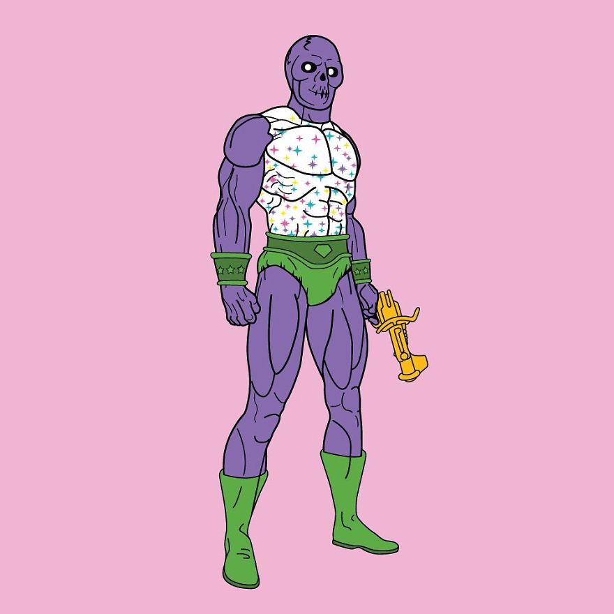 This Artist Makes Incredible Mixes Of Characters From Pop Culture