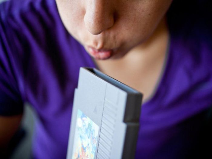 If The Game Isn't Working, Just Take It Out And Blow On It