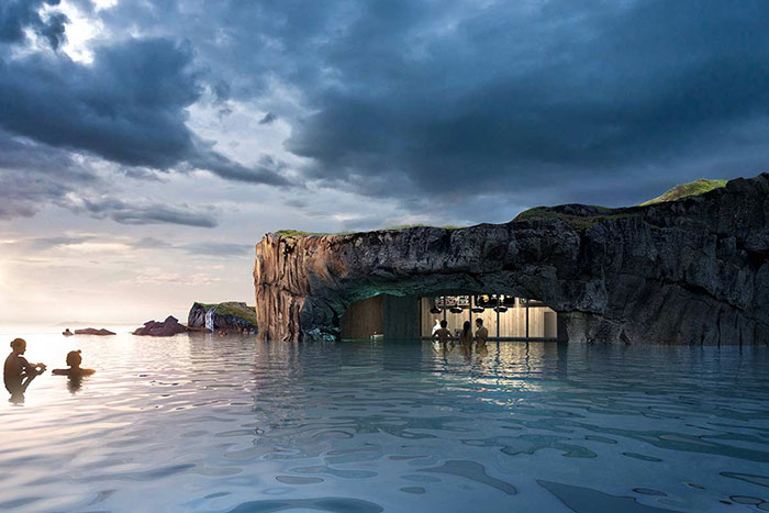 Next Year Iceland Is Opening This Luxurious Lagoon With A Swim-Up Bar And An Incredible View Next Year Iceland Is Opening This Luxurious Lagoon With A Swim-Up Bar And An Incredible View