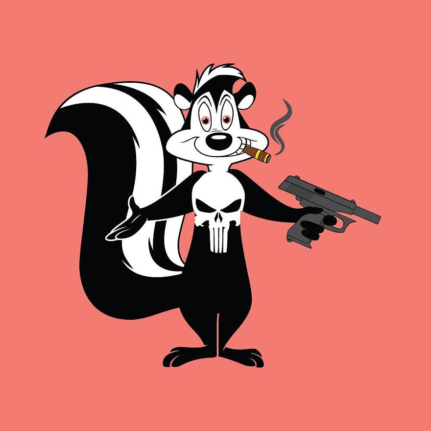 This Artist Makes Incredible Mixes Of Characters From Pop Culture