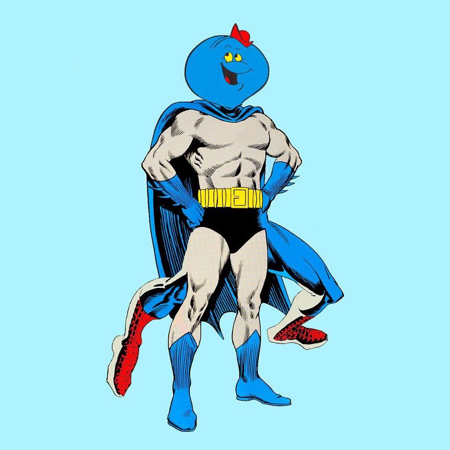 This Artist Makes Incredible Mixes Of Characters From Pop Culture